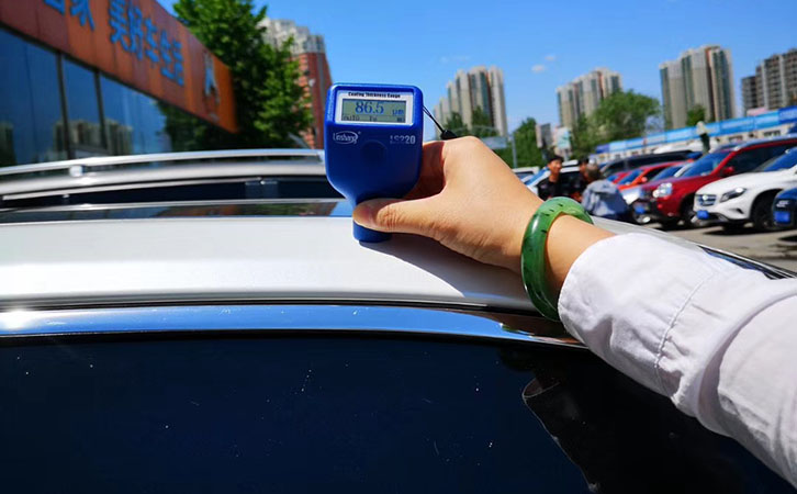 漆膜儀測量汽車 漆膜儀測量汽車