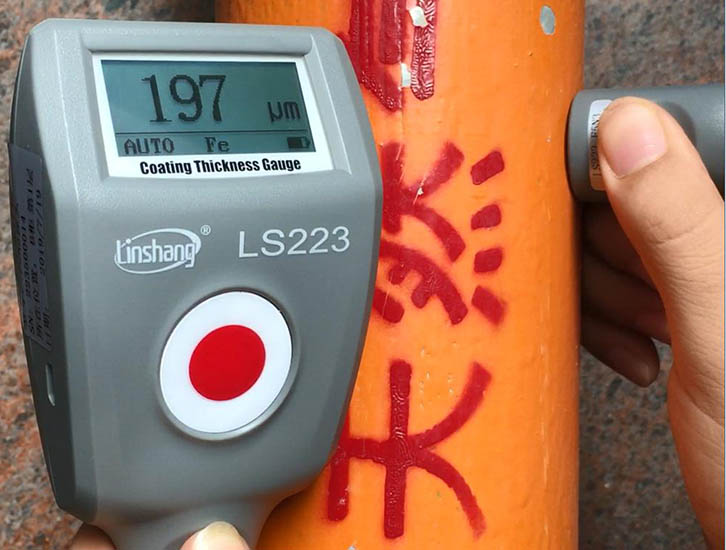 LS223涂層測厚儀測量管道防腐涂層 LS223涂層測厚儀測量管道防腐涂層
