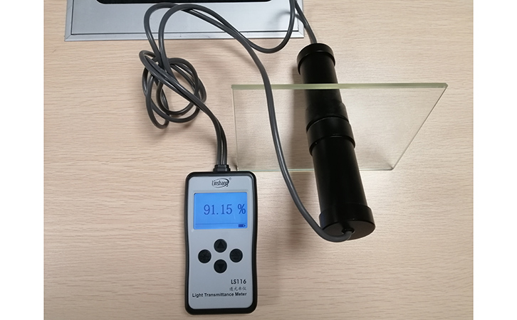 LS116透光率測試儀現場測量